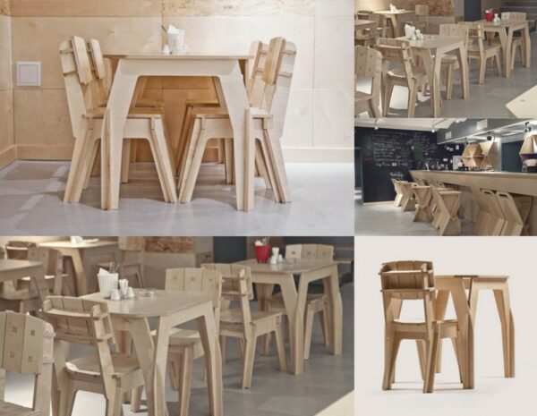 Бар, столы, стулья