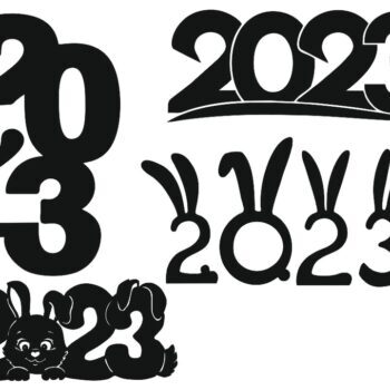 2023 год, новый год, год зайца, год кролика, символ нового года
