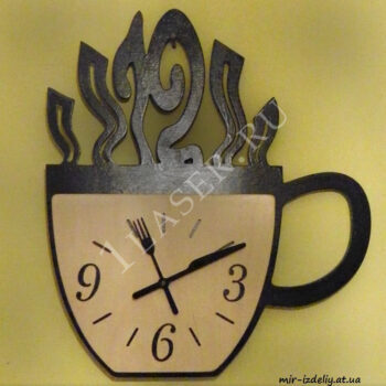Часы Чашка кофе