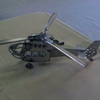 Конструктор-вертолет из метала