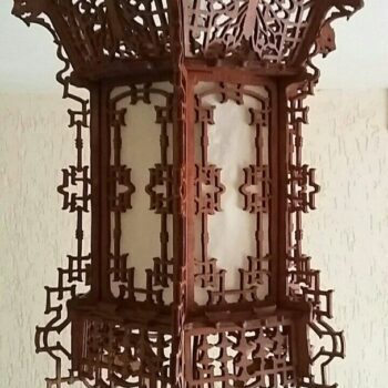 Лампа в китайском стиле