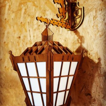 Светильник Wooden Lamp