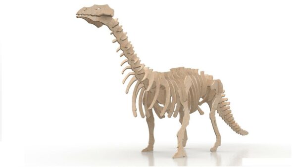 Бронтозавр пазл