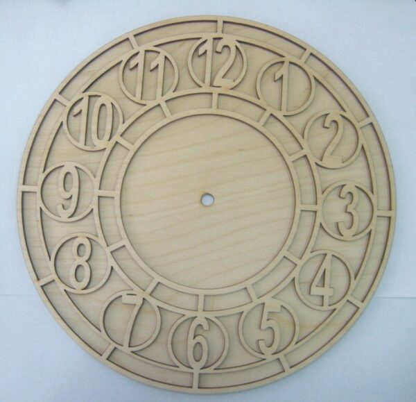 Часы арабские с цифрами 2