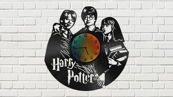Часы для лазерной резки 20 Гарри Поттер