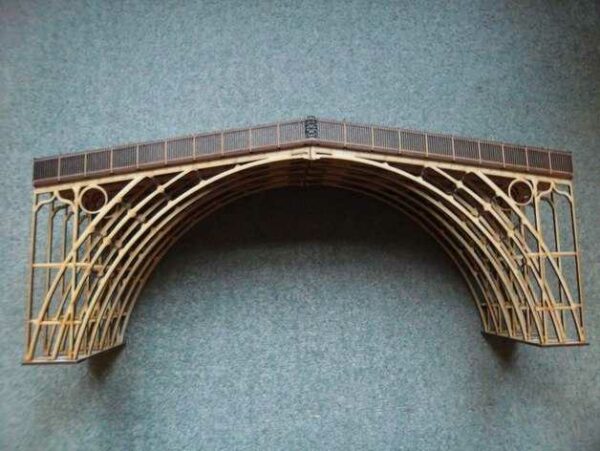Чертежи моста ironbridge из фанеры для лазерной резки