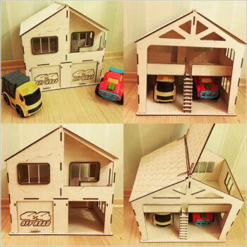 Домик the house and garage for two cars