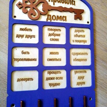 Ключница Правили дома