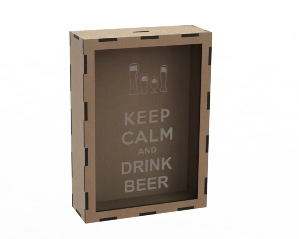 Копилка Keep calm and drink beer