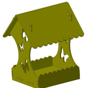 Кормушка с бабочками