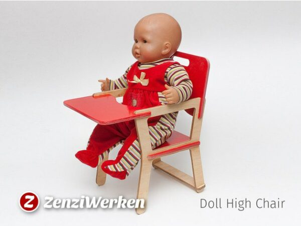 Кукольный стульчик для кормления