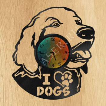 Макет часов Dogs