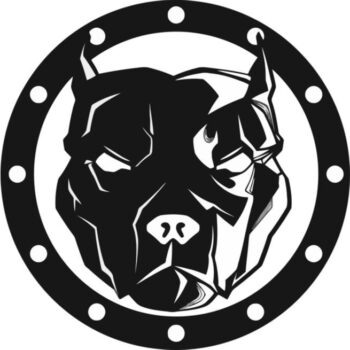 Накладка на авто динамики в стиле Pitbull