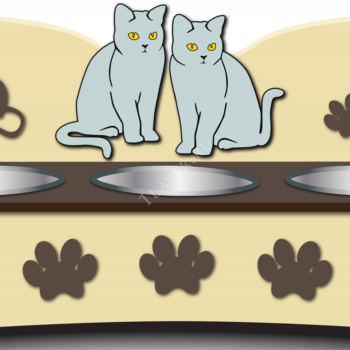 Подставка с котятами