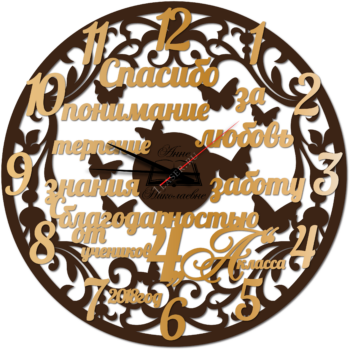 С благодарностью от учеников