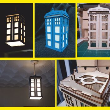 Светильник Tardis lampshade