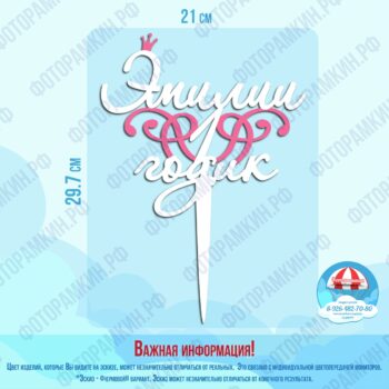 Топперы Эмили 1 годик