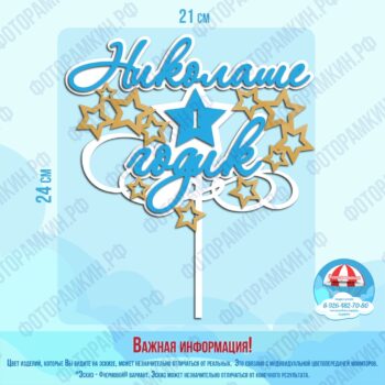 Топперы Николаше 1 годик
