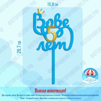 Топперы Вове 5 лет